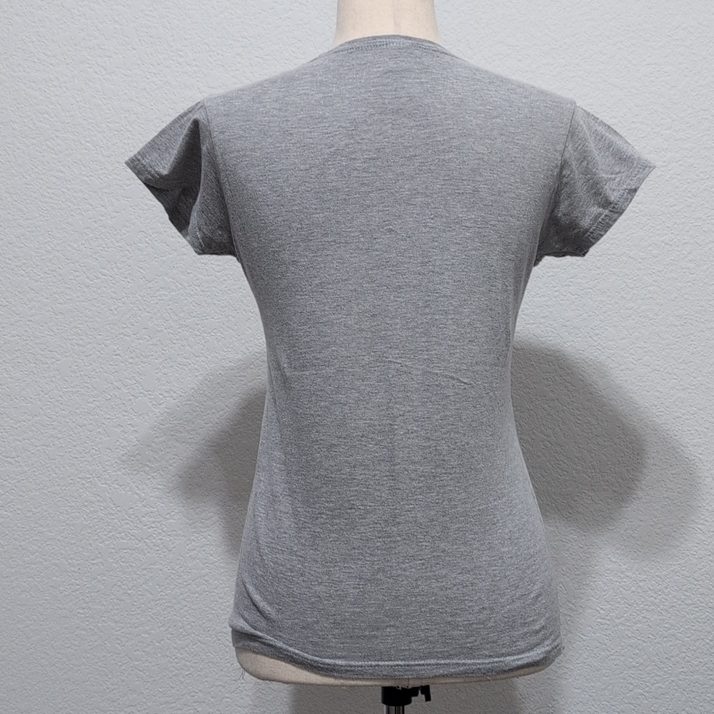 Let's Cuddle And Watch Soccer Graphic T-shirt Size Small - Picture 5 of 9